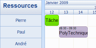 Tâches sur plusieurs journées Tâches sur plusieurs journées